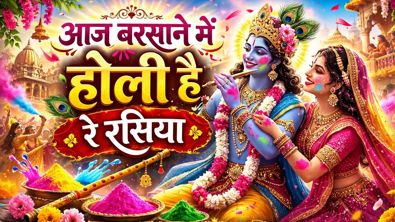 आज बरसाने में होली है रे रसिया | बरसाने की होली | Holi Bhajan 2026 | Kannu Bhakti Devlok