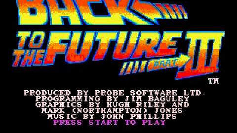 Genesis - Back to the Future 3 Intro