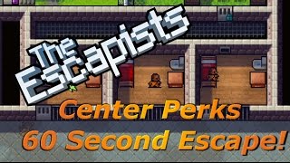 Center Perks - 60 Second Escape!  | The Escapists [XBOX ONE]