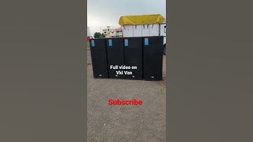 4 top ke liye DJ Amplifier  #VkiVan