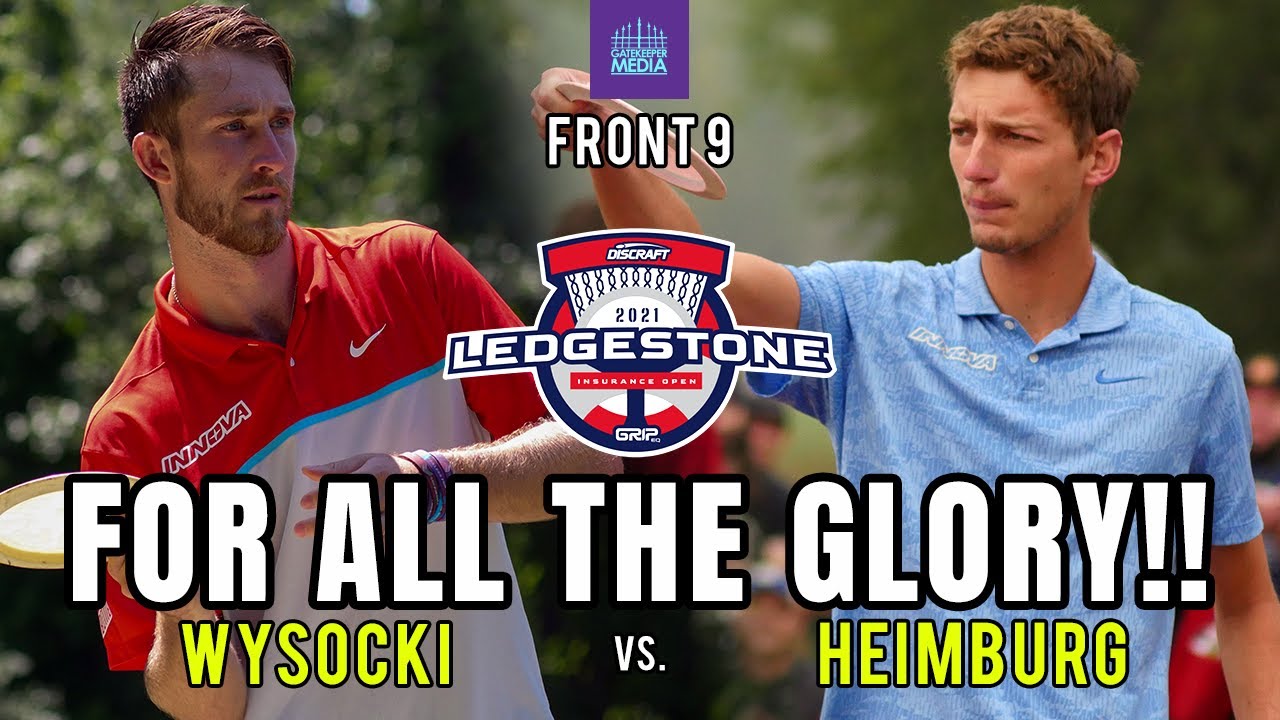 Ricky Wysocki vs. Calvin Heimburg For The LEDGESTONE OPEN TROPHY And Bragging Rights!! | Front 9