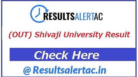 (OUT) Shivaji University Result 2021 | SUK Kolhapur M.Sc M.Com MBA MA Result 2021