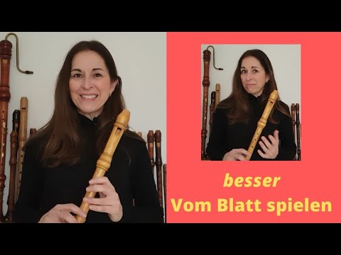 Blockflöte vom Blatt spielen | Vera Petry