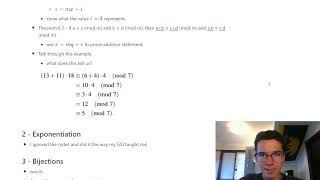 Note 6 - Modular Arithmetic - CS70 - Student Walkthrough