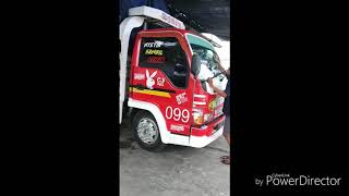 Supir truk kerja keras