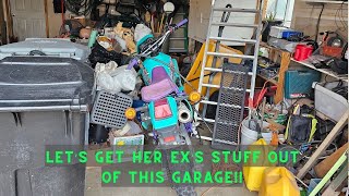 Removing ex's stuff from #garage 👍#healing #freehelp #domesticviolence #toxicrelationships