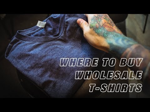 Where and How I Buy WHOLESALE SHIRTS For My CLOTHING BRAND Where and How I Buy WHOLESALE SHIRTS For My CLOTHING BRAND