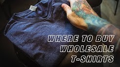 Where and How I Buy WHOLESALE SHIRTS  For My CLOTHING BRAND