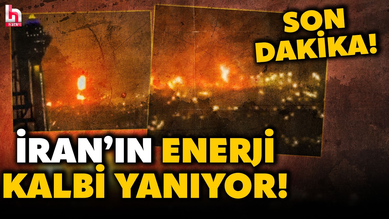 SON DAKİKA! İSRAİL DUYURDU: İran'da 30 petrol tesisini vuruyoruz! Bölge cayır cayır yanıyor!