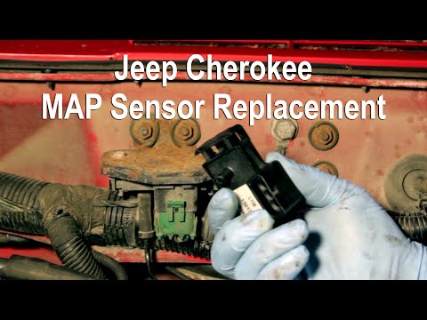 MAP Sensor Replacement: Jeep Cherokee 4.0L - YouTube