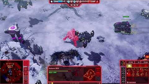 Command & Conquer 4: Tiberian Twilight - 4v4 Skirmish BRUTAL - Frigid Highlands - Gameplay PC