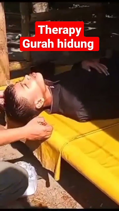 Therapy gurah hidung