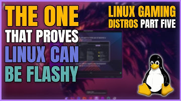 I tried an arch based Linux gaming distro and this is what happened