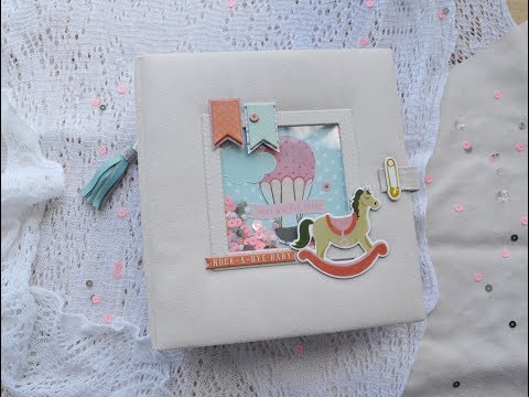 Обзор pop-up альбома для девочки Carta Bella Rock-a-Bye Baby Girl