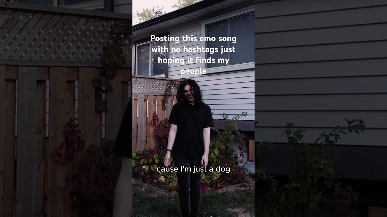 Posting this emo song with no hashtags just hoping it finds my people