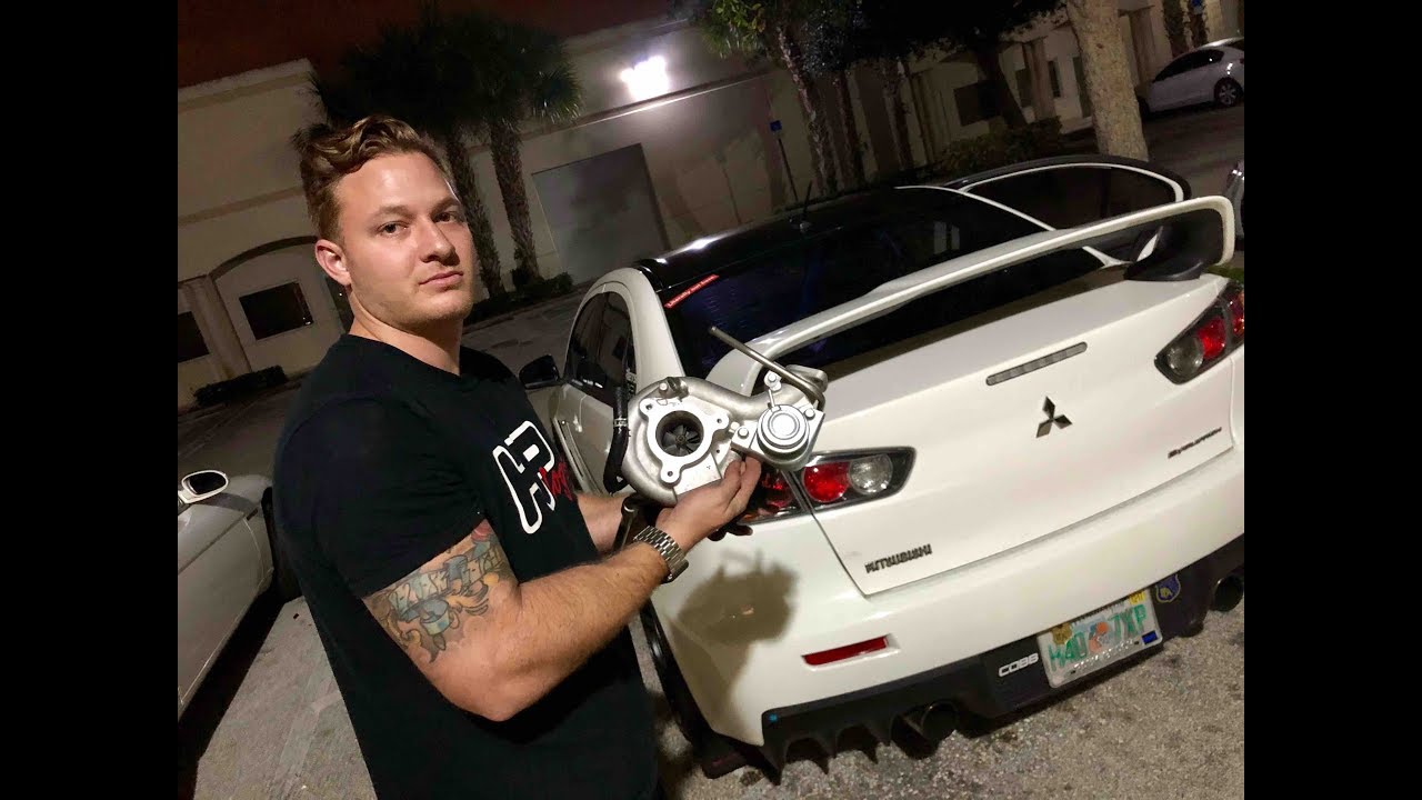 Evo X Turbo Upgrade Youtube