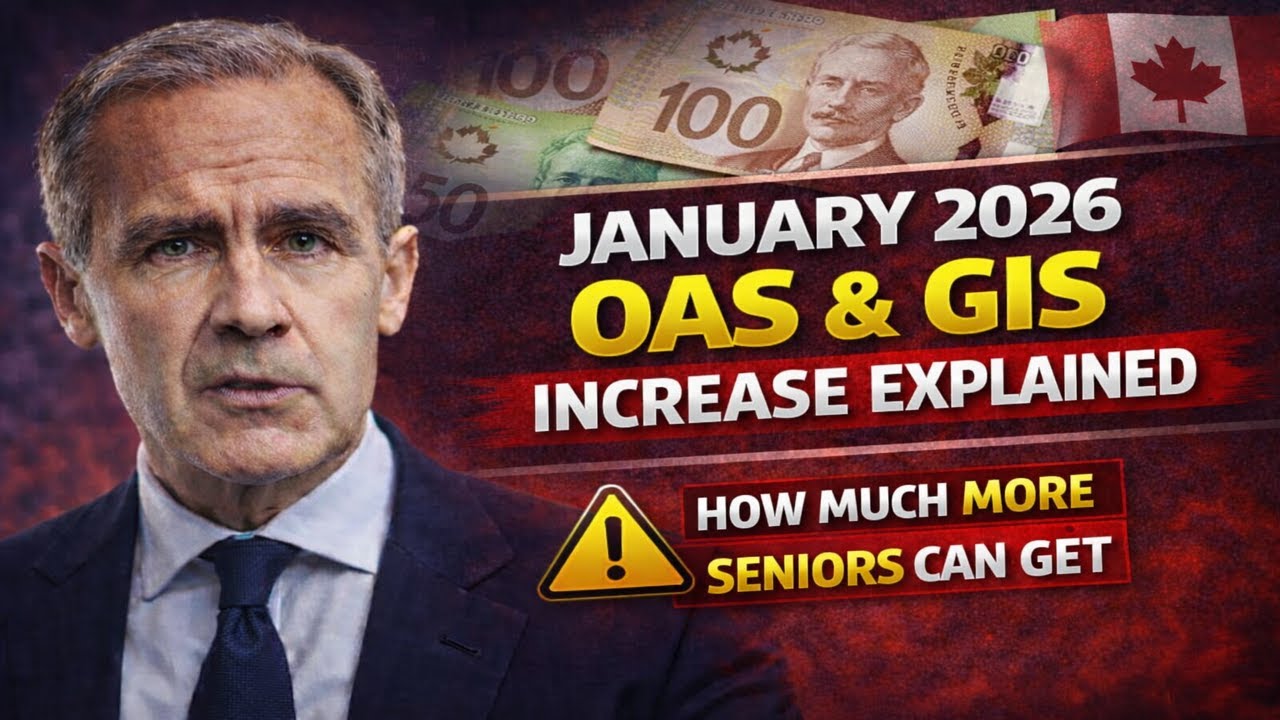 January 2026 OAS & GIS Increase Explained  How Much More Seniors Can Get