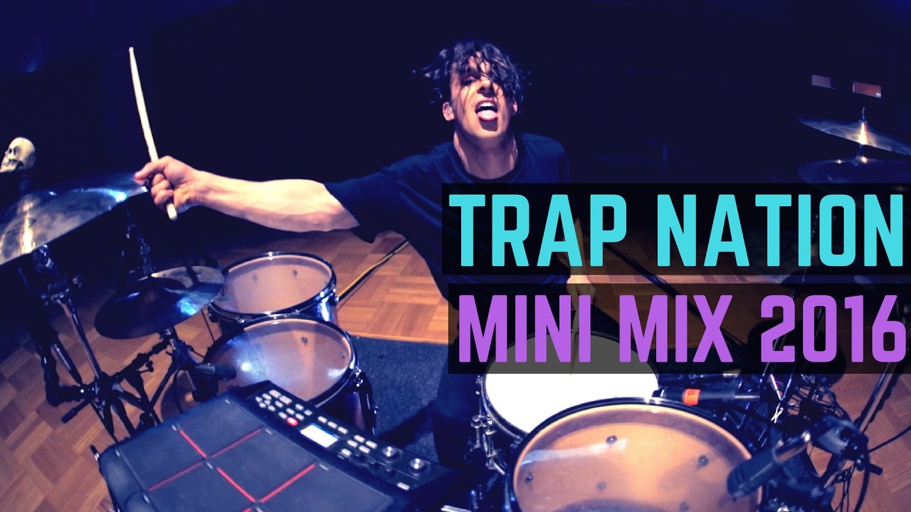 Trap Nation - Mini Mix 2016 | Matt McGuire Drum Cover