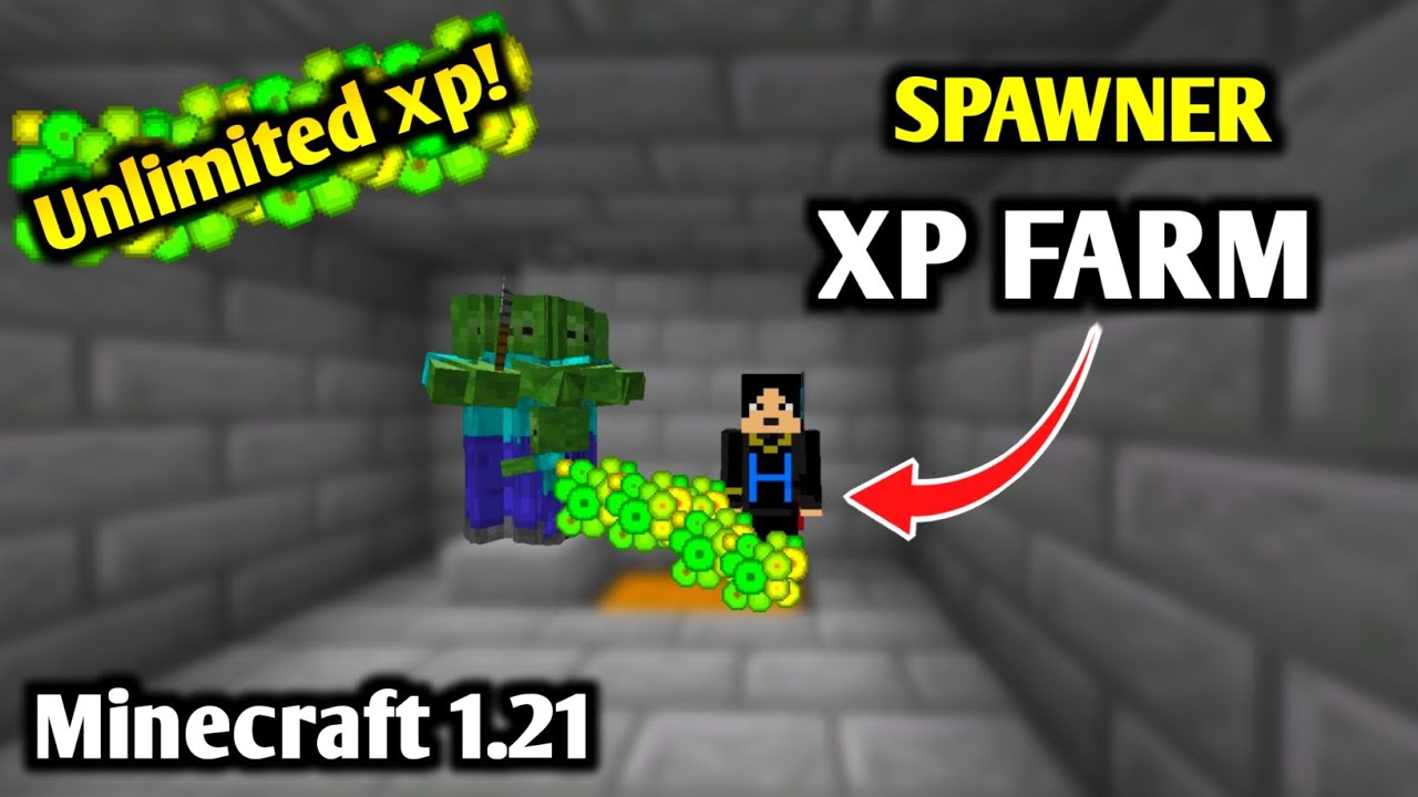 INSANE XP Farm From Any Spawner in Minecraft 1.21 (Java + Bedrock!)