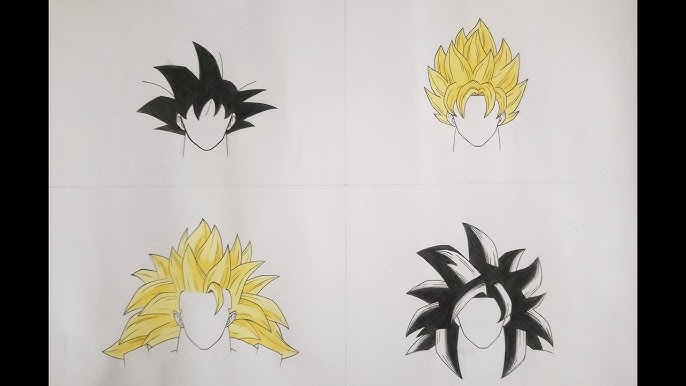 Como desenhar Goku Xeno ( Super Dragon Ball Heroes ). #Goku #Dragon_Ball  #Dragon_Ball_Heroes #Drago_Ball_Super…