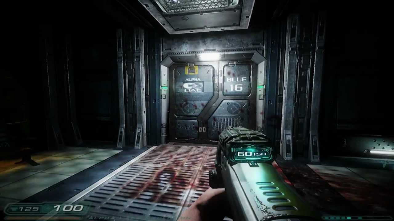 Дум 3 от механиков. Doom 3 геймплей.