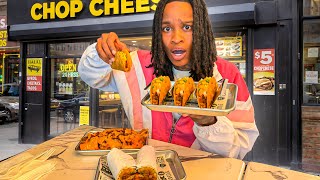 I Tried This Restaurant POPULAR Chopped Cheese Tacos..