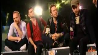 Coldplay interview on ROVE (2009) ft. berryman