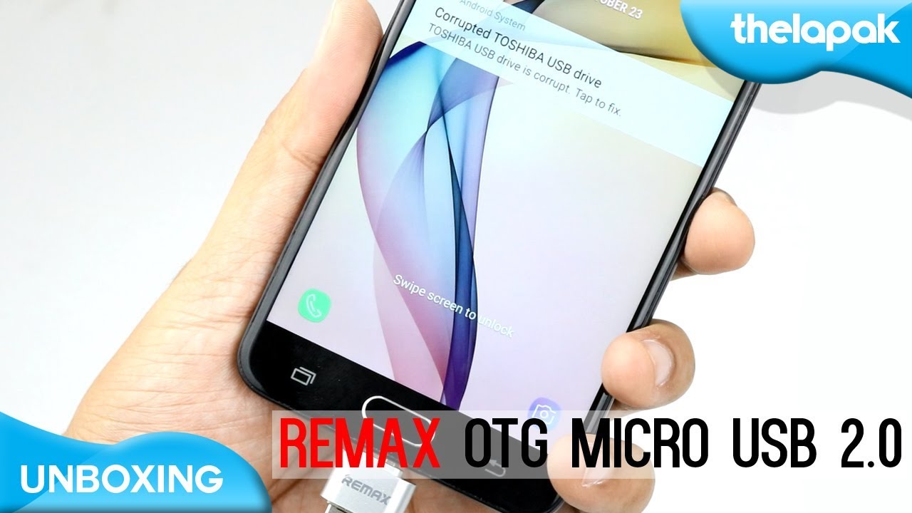 Remax OTG Micro USB 2.0 - UNBOXING