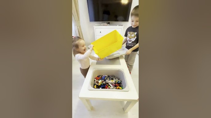 Easy DIY Lego Table with Storage - The Handyman's Daughter