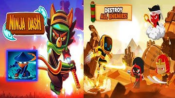 Ninja dash run gameplay | Ninja dash run trailer | Ninja dash run - epic arcade