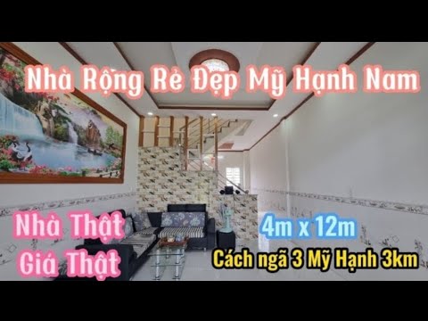 Video Bán nhà giá rẻ 4x12 gần BV Hàn Quốc Mỹ Hạnh Nam Long... - youtube