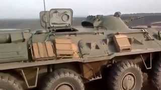Украина Донбасс Ополченцы ведут обстрел позиций ВСУ Украина Донбасс Ополченцы ведут обстрел позиций ВСУ