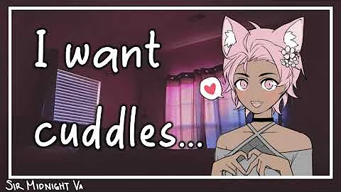 [M4M ASMR] Cuddling Your Needy Catboy [Gay Boyfriend Roleplay] [Soft Breathing]