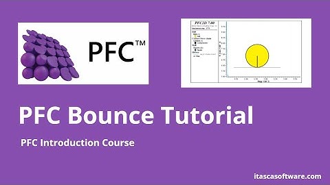 PFC Training - Tutorials and Simple Models: Bounce Test Example