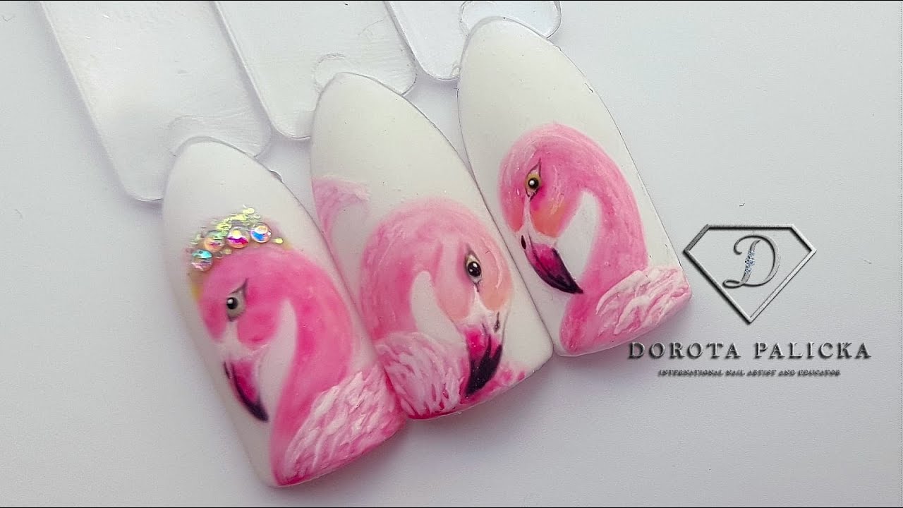 Flamingo Nail Art Design Ideas - wide 2