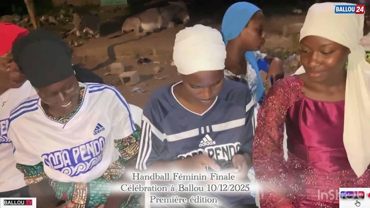 Première Édition Handball Féminin Équipé Sada Pendo Nianghane champion 10/12/2025