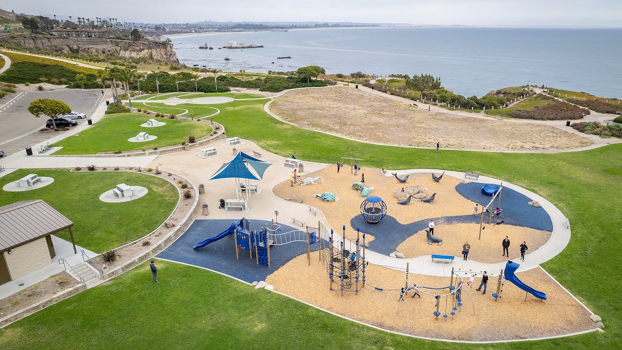 Dinosaur Caves Park Pismo Beach, CA Visit a Playground Landscape