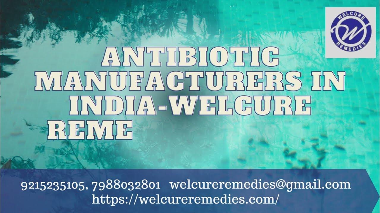 Top CDMO Company in India Welcure Remedies YouTube
