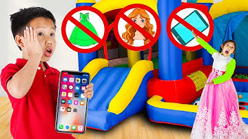 Wendy Kaden & Maddie’s Bouncer House Rules for Fun