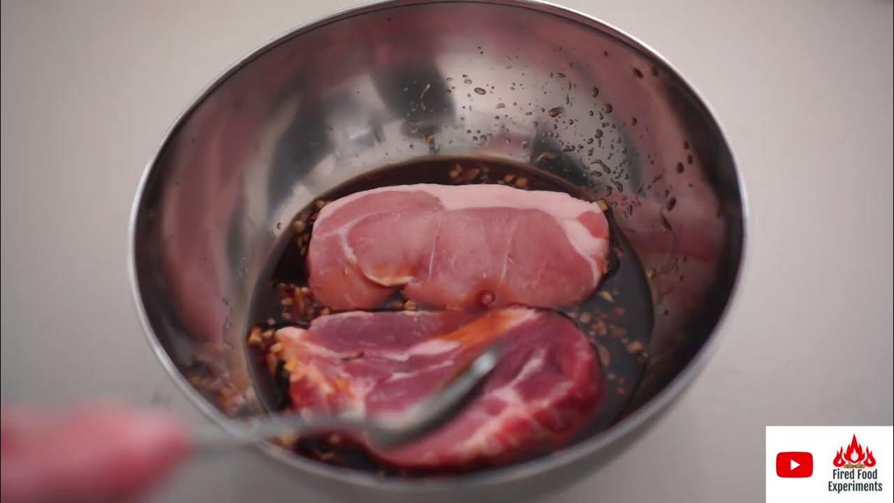 So Easy Japanese ginger pork Wood fired oven cooking YouTube