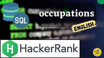 Occupations | HackerRank SQL Problem Solution (English)