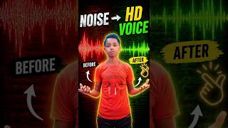 Noise → HD Voice | 1 Click Voice Clean 🔥 #shorts #voiceediting #audioclean #trending Ranjeet Edits