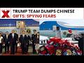 Tarmac Purge: Trump Team Dumps All Chinese Items Before Boarding Air Force One | NewsX