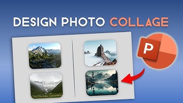 How To Design Photo Collage Slide In PowerPoint | Step By Step Tutorial