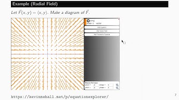 Multivariable Calculus: Vector Fields (16.1)