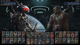 Black Manta vs Robin Injustice 2