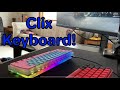 Clix Cotten Candy Keybaord Unboxing!!