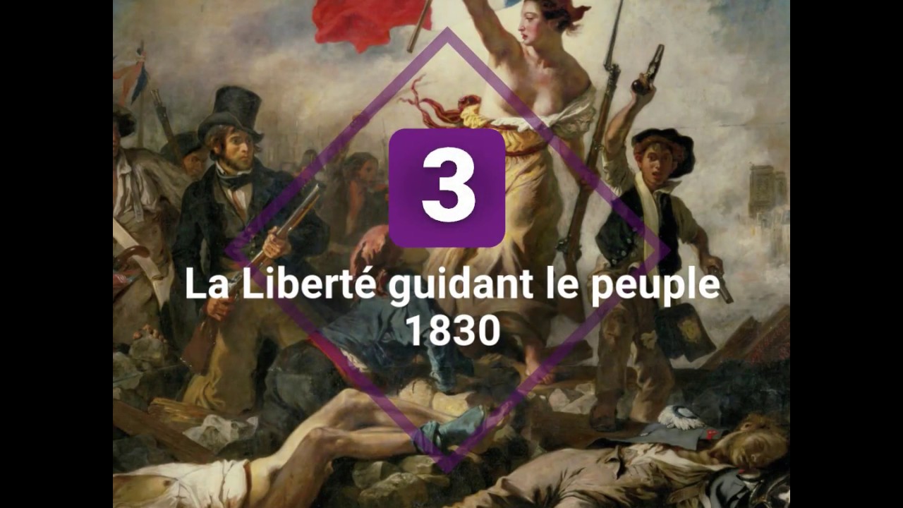 reportages francais Delacroix en cinq toiles