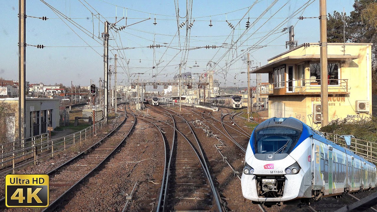 4K Bourg-en-Bresse - Besançon en Régiolis (Z51500)