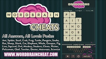 WordBrain Pig 13 Cheats | WordBrain Cheats | Pig 13 Answer